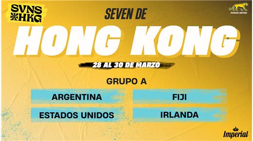 La próxima etapa del Circuito Mundial se jugará en Hong Kong desde el 28 al 30 de Marzo y el equipo que conduce Santiago Gómez Cora ya tiene a sus rivales.   